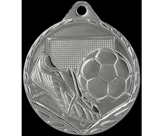 Detal Plieninis sidabrinis medalis – Futbolas MMC3032/S