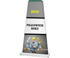 Detal Stiklinis trofėjus su spalvota spauda LuxorJet GS108-25-LUX