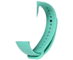 Devia apyrankė Deluxe Sport skirta Xiaomi Mi Band 5/ Mi Band 6/ Mi Band 7 žalsvai mėlyna