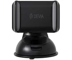 Devia automobilinis laikiklis ES049 juodos spalvos with suction cup