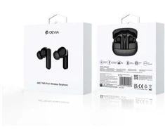 Devia Bluetooth ausinės TWS Pro 1 juodos spalvos su ANC