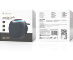 Devia Bluetooth kolonėlė Lite1 mėlynos spalvos