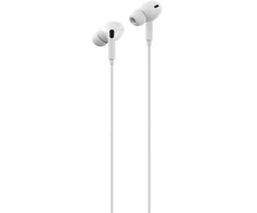 Devia laidinės ausinės Kintone A2 Digital USB-C baltos spalvos