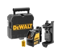 DEWALT Kryžminis lazerinis nivelyras DeWalt DW088K, raudonas