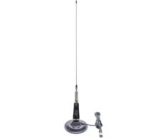 Dėžė 20 vienetų CB antenos PNI LED 2000, 90 cm, su magnetiniu pagrindu 145mm, 26-28 MHz, 500 W, šviečia perdavimo metu