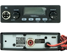 Dėžutė su 10 vienetų CB TTi TCB-550 N radijo stotelių su automatiniu triukšmo slopinimu