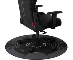 Diablo Chairs neslystantis žaidimų kėdės kilimėlis juodos ir pilkos spalvos