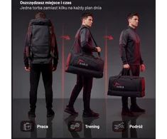 Diablo Chairs Sports Bag krepšys juodos spalvos