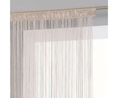 Dieninės užuolaidos ATMOSPHERA, kreminės spalvos, 90×200 cm