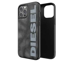 Diesel Moulded Case Bleached Denim Apple iPhone 12/12 Pro dėklas telefonui pilkos ir baltos spalvos 44297