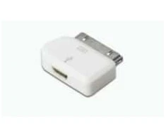 DIGITUS Apple Dock Mini Adapteris, Apple 30pin- micro USB B, M/F, USB 2.0 compatible, UL, Apple certified, DA-600501-000-W