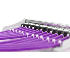 Assmann Electronic DIGITUS Montavimo kabelis Cat.6 U/UTP Dca vientisas laidas AWG 23/1 LSOH 500m violetinė ritė