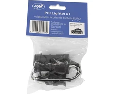 DIN adapteris į EURO cigarečių degiklio lizdą PNI Lighter 01 su ilginamuoju laidu, 12V/24V
