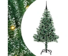 Dirbtinė Kalėdų Eglė Su Sniegu ir LED Šviesa su 150 LED 150 cm
