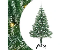 Dirbtinė Kalėdų Eglė Su Sniegu ir LED Šviesa su 150 LED 150 cm