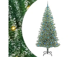 Dirbtinė Kalėdų Eglė Su Sniegu ir LED Šviesa su 300 LED 210 cm