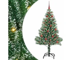 Dirbtinė Kalėdų Eglė Su Sniegu ir LED Šviesa su 150 LED 150 cm