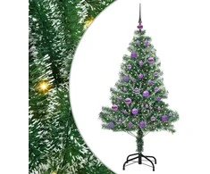 Dirbtinė Kalėdų Eglė Su Sniegu ir LED Šviesa su 150 LED 150 cm