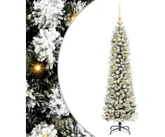 Dirbtinė Kalėdų eglutė Balta 120 cm PVC ir Metalas ir Plastikas