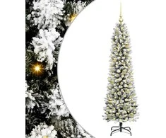 Dirbtinė Kalėdų eglutė Balta 150 cm PVC ir Metalas ir Plastikas