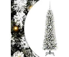 Dirbtinė Kalėdų eglutė Balta 150 cm PVC ir Metalas ir Plastikas