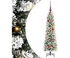 Dirbtinė Kalėdų eglutė Balta 120 cm PVC ir Metalas ir Plastikas