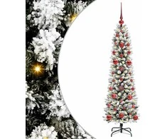 Dirbtinė Kalėdų eglutė Balta 120 cm PVC ir Metalas ir Plastikas