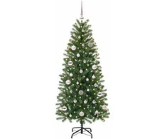 Dirbtinė Kalėdų eglutė su 150 LED Žalia 150 cm PE ir PVC