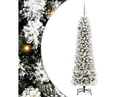 Dirbtinė Kalėdų eglutė Balta 180 cm PVC ir Metalas ir Plastikas