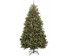 Dirbtinė Kalėdų eglutė 270 cm 300 LED Šilta balta Žalia