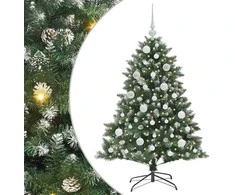 Dirbtinė Kalėdų eglutė Žalia 120 cm PVC, plastikas ir plienas