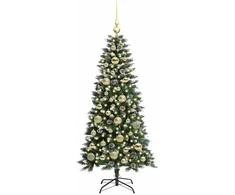 Dirbtinė Kalėdų eglutė Žalia 120 cm PVC, plastikas ir plienas