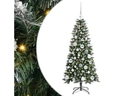 Dirbtinė Kalėdų eglutė Žalia 120 cm PVC, plastikas ir plienas