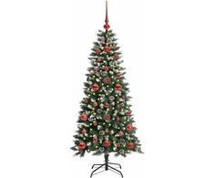Dirbtinė Kalėdų eglutė Žalia 120 cm PVC, plastikas ir plienas