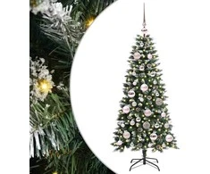 Dirbtinė Kalėdų eglutė Žalia 120 cm PVC, plastikas ir plienas
