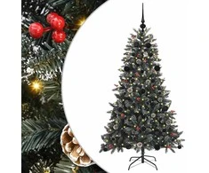 Dirbtinė Kalėdų eglutė Žalia 150 cm PVC, plastikas ir plienas
