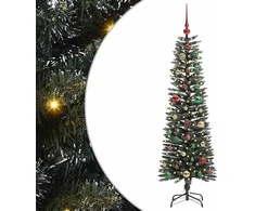 Dirbtinė Kalėdų eglutė Žalia 150 cm PVC, plastikas ir plienas