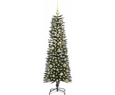 Dirbtinė Kalėdų eglutė Žalia 150 cm PVC, plastikas ir plienas