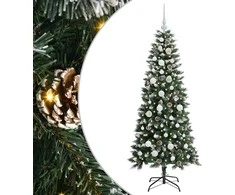 Dirbtinė Kalėdų eglutė Žalia 150 cm PVC, plastikas ir plienas