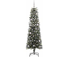 Dirbtinė Kalėdų eglutė Žalia 150 cm PVC, plastikas ir plienas