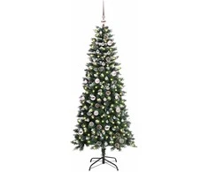 Dirbtinė Kalėdų eglutė Žalia 150 cm PVC, plastikas ir plienas