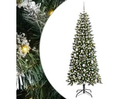 Dirbtinė Kalėdų eglutė Žalia 180 cm PVC, plastikas ir plienas