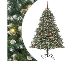 Dirbtinė Kalėdų eglutė Žalia 180 cm PVC, plastikas ir plienas