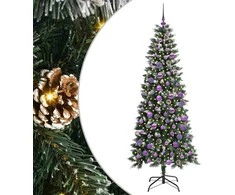 Dirbtinė Kalėdų eglutė Žalia 180 cm PVC, plastikas ir plienas