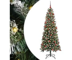Dirbtinė Kalėdų eglutė Žalia 180 cm PVC, plastikas ir plienas