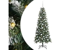 Dirbtinė Kalėdų eglutė Žalia 180 cm PVC, plastikas ir plienas