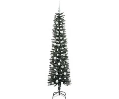 Dirbtinė Kalėdų eglutė Žalia 180 cm PVC, plastikas ir plienas