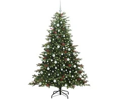 Dirbtinė Kalėdų eglutė Žalia 180 cm PVC ir Metalas ir Plastikas