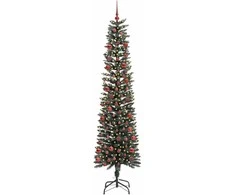 Dirbtinė Kalėdų eglutė Žalia 210 cm PVC, plastikas ir plienas