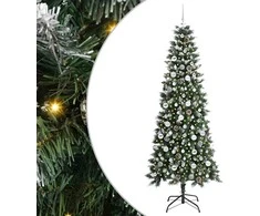 Dirbtinė Kalėdų eglutė Žalia 210 cm PVC, plastikas ir plienas